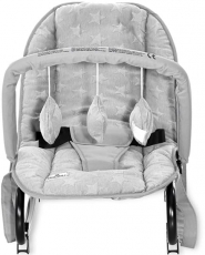 Шезлонг Lorelli Rock Star LUXE Cool Grey STARS (10110152147)